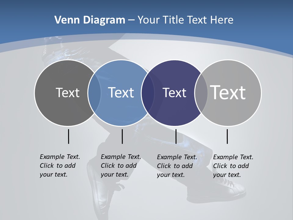 Jumper Breakdance Boy PowerPoint Template