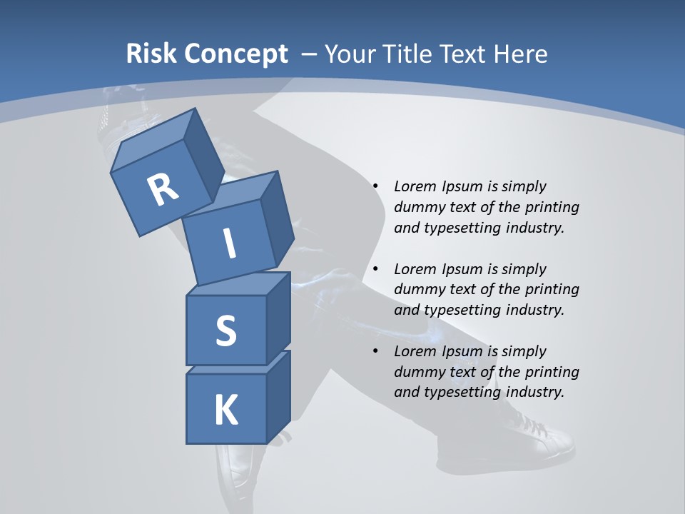 Jumper Breakdance Boy PowerPoint Template