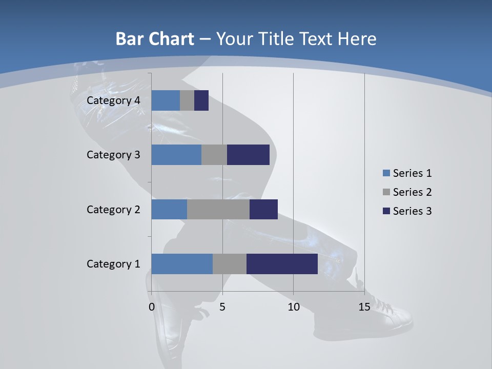 Jumper Breakdance Boy PowerPoint Template