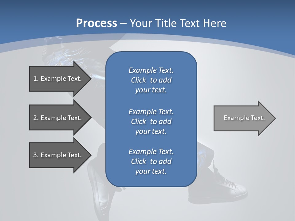 Jumper Breakdance Boy PowerPoint Template