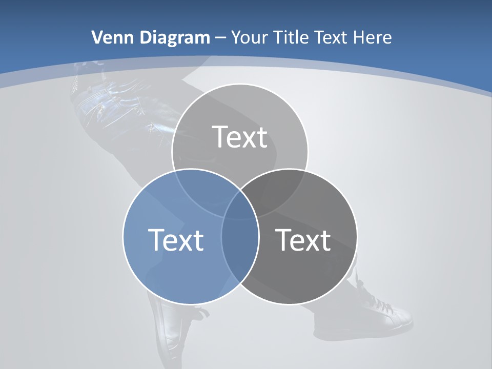 Jumper Breakdance Boy PowerPoint Template