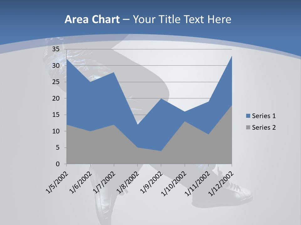 Jumper Breakdance Boy PowerPoint Template