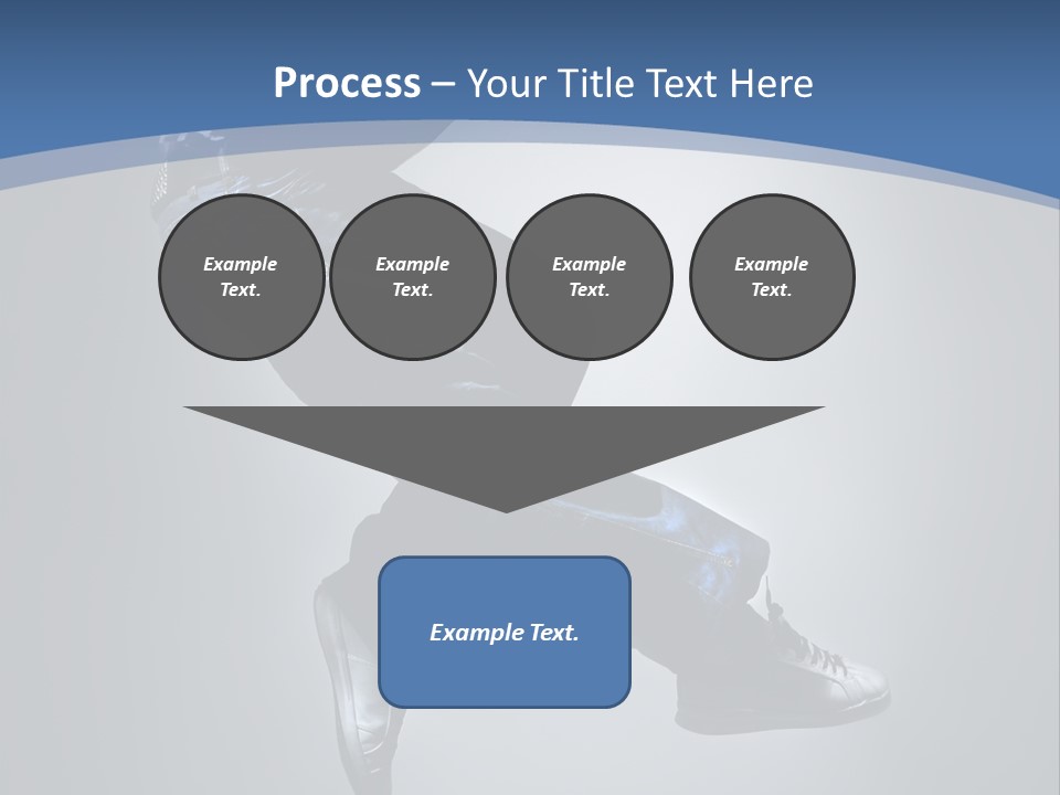 Jumper Breakdance Boy PowerPoint Template