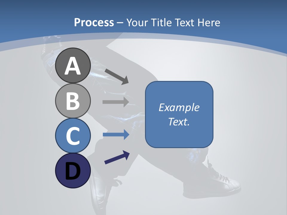 Jumper Breakdance Boy PowerPoint Template