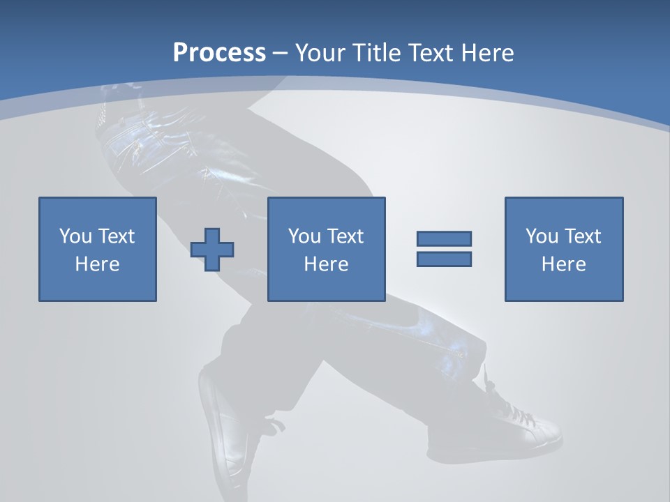 Jumper Breakdance Boy PowerPoint Template