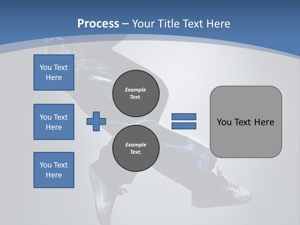 Jumper Breakdance Boy PowerPoint Template