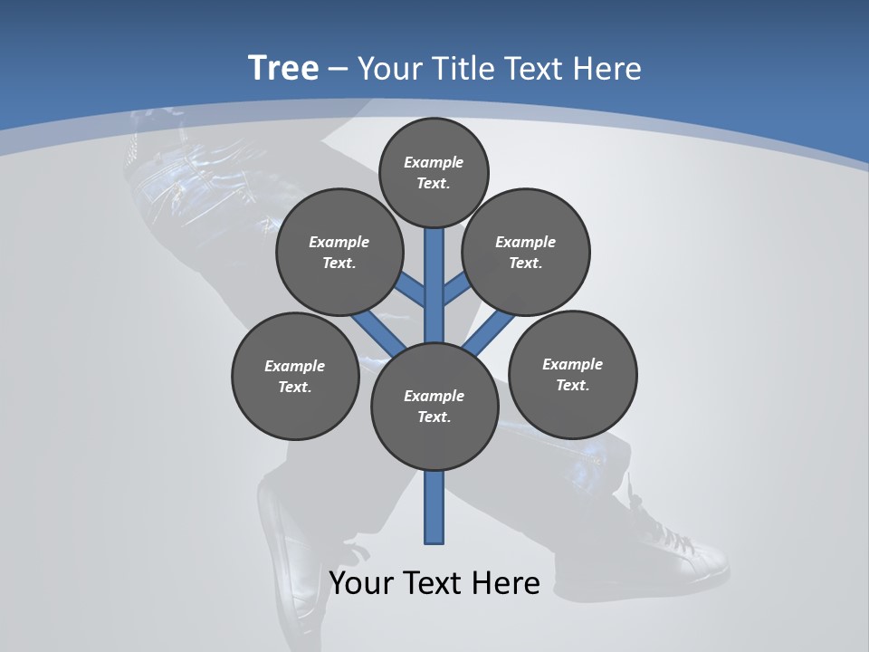 Jumper Breakdance Boy PowerPoint Template