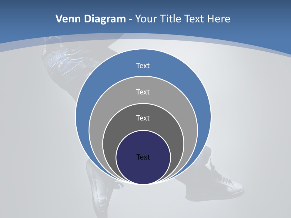 Jumper Breakdance Boy PowerPoint Template