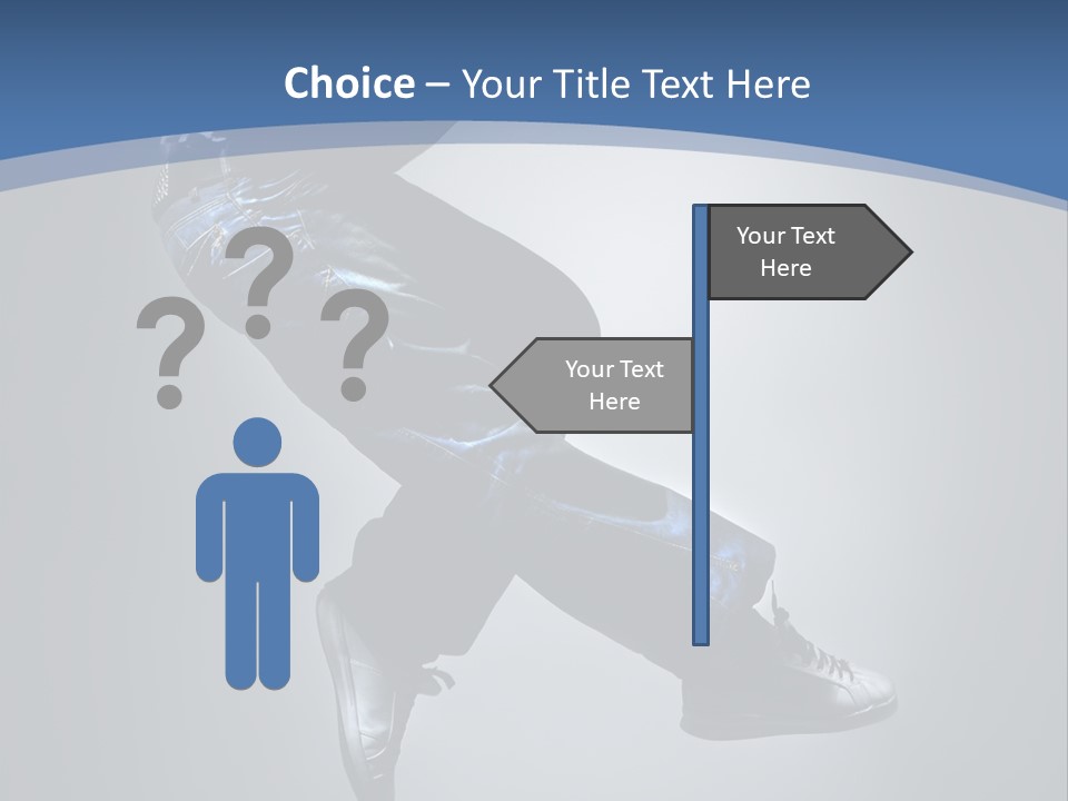 Jumper Breakdance Boy PowerPoint Template