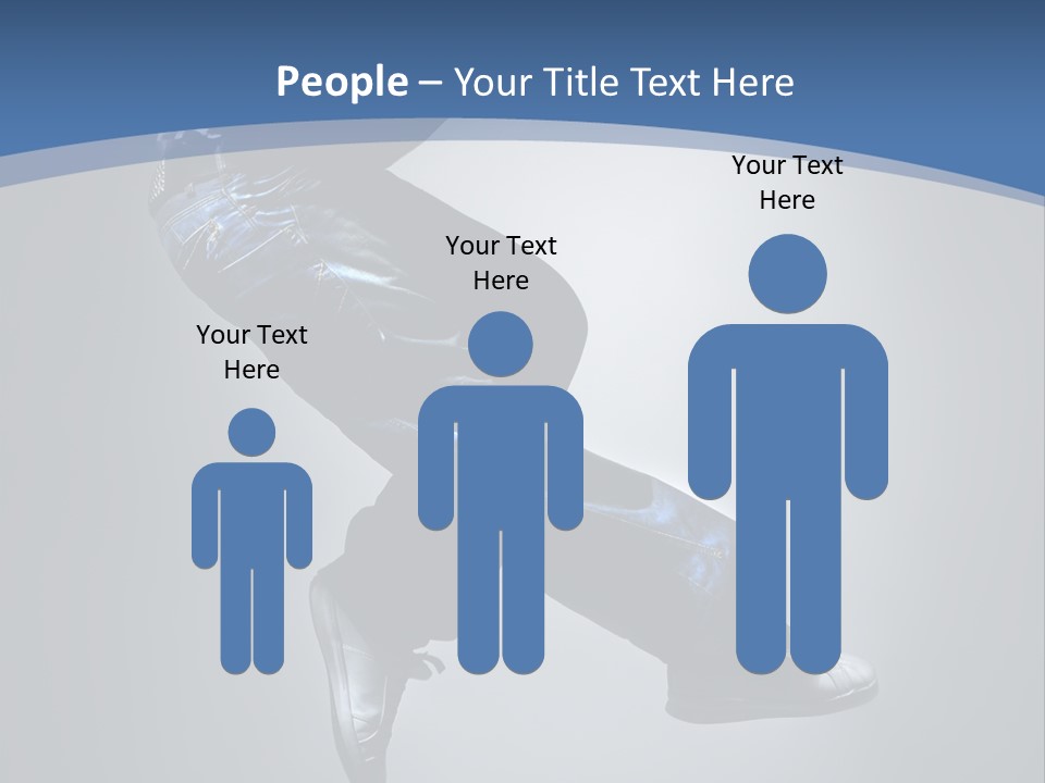 Jumper Breakdance Boy PowerPoint Template