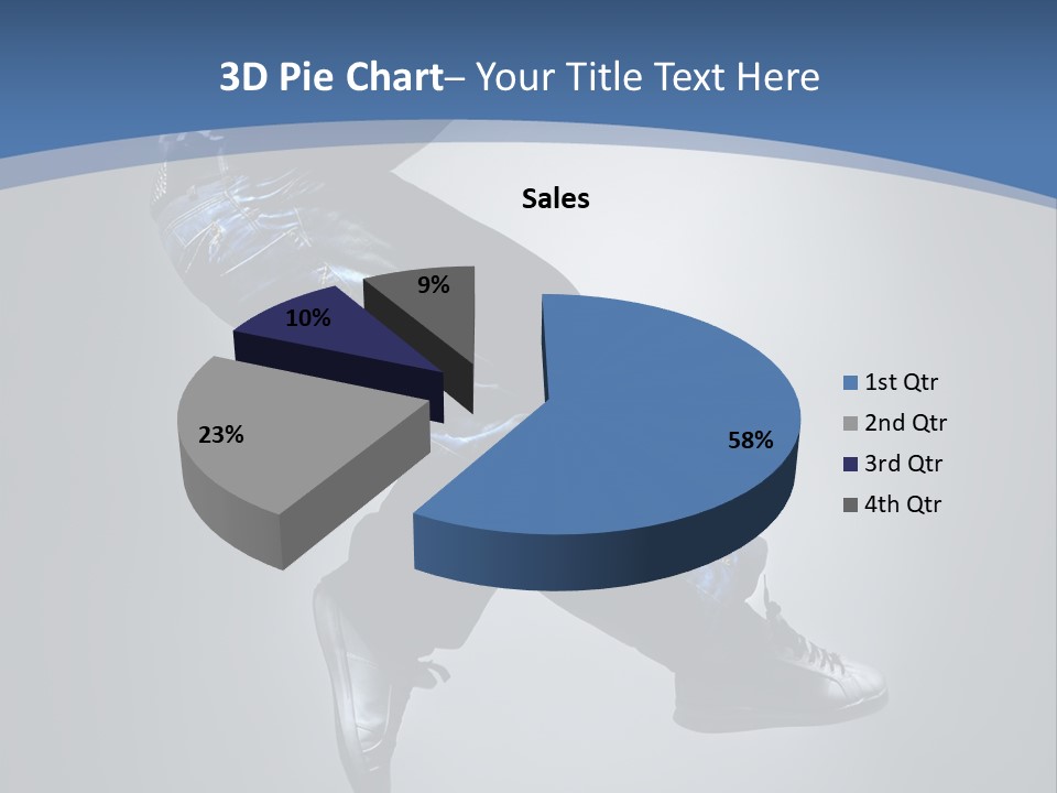 Jumper Breakdance Boy PowerPoint Template