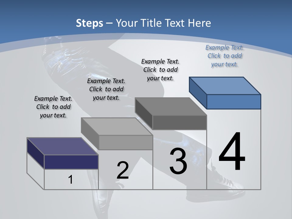 Jumper Breakdance Boy PowerPoint Template