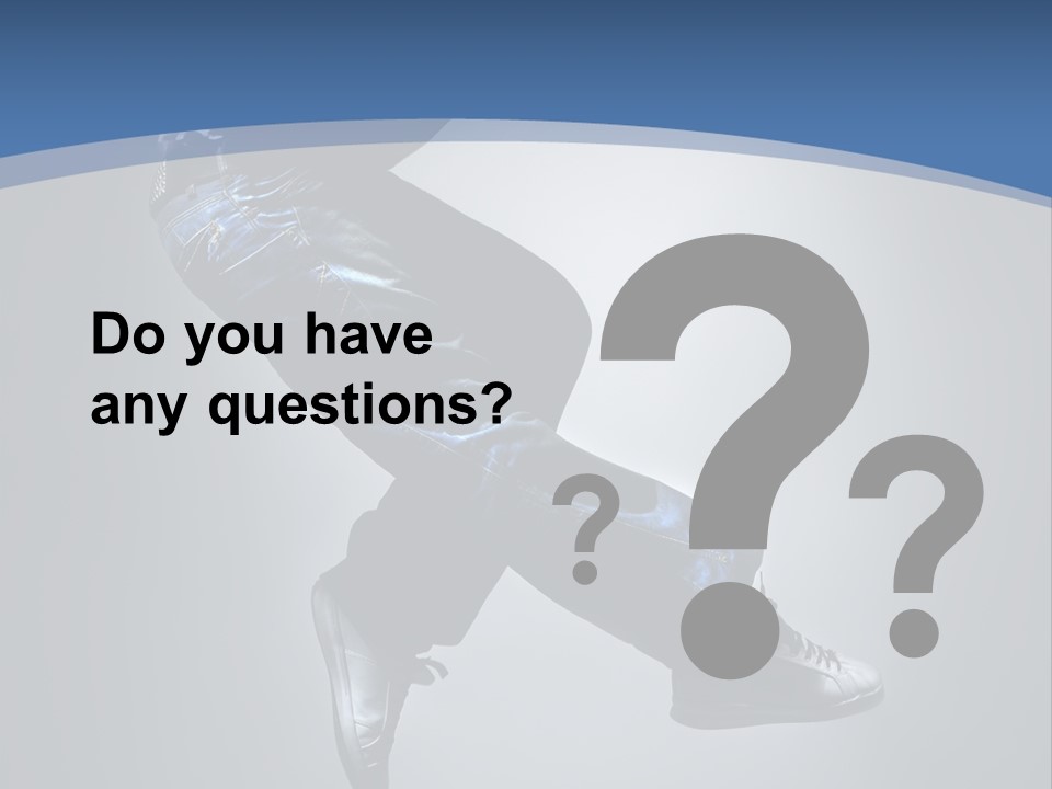 Jumper Breakdance Boy PowerPoint Template