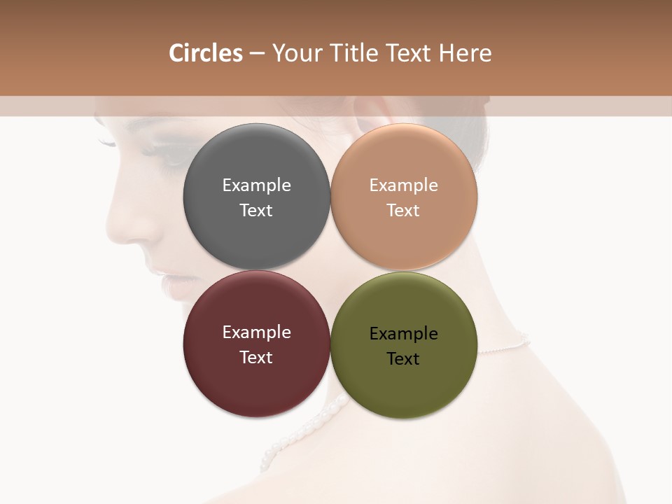 Attractive Girl Makeup PowerPoint Template