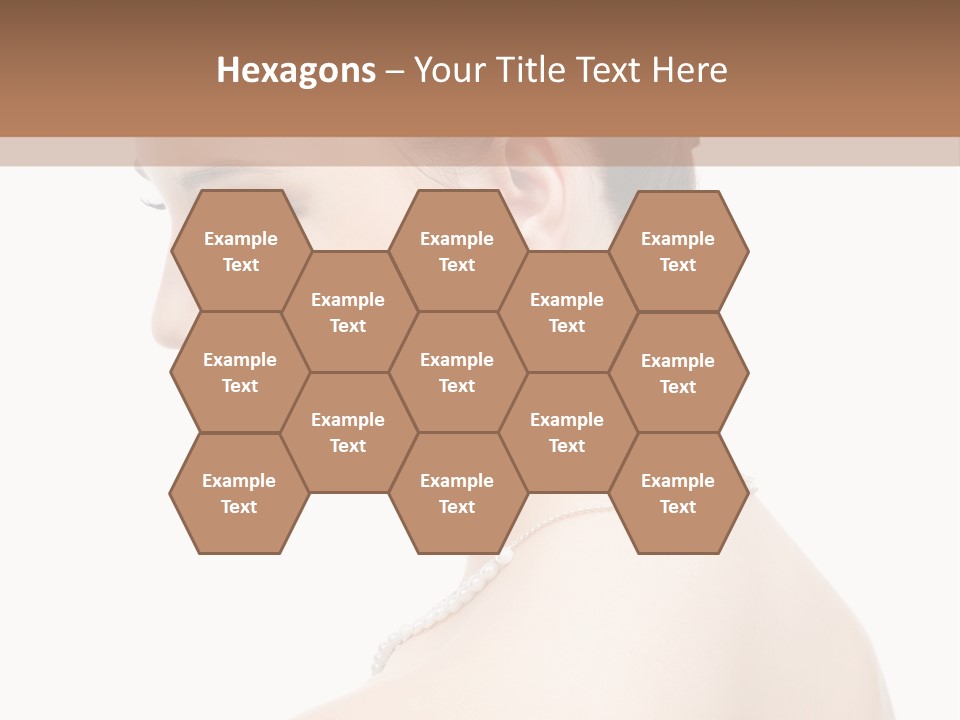 Attractive Girl Makeup PowerPoint Template