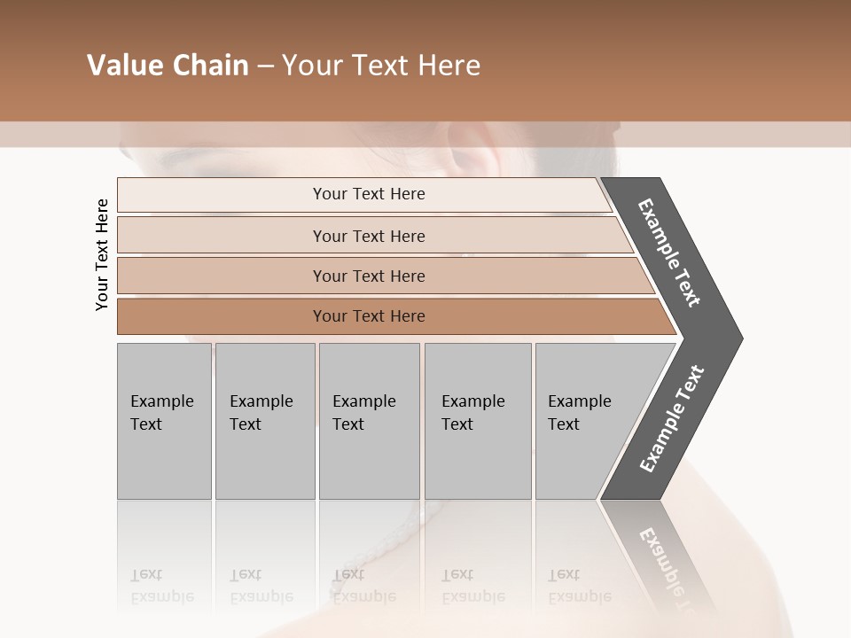 Attractive Girl Makeup PowerPoint Template