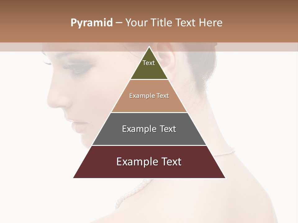 Attractive Girl Makeup PowerPoint Template