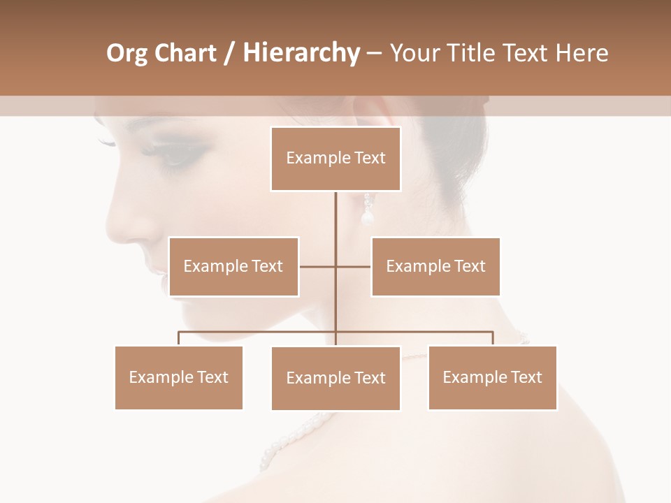 Attractive Girl Makeup PowerPoint Template