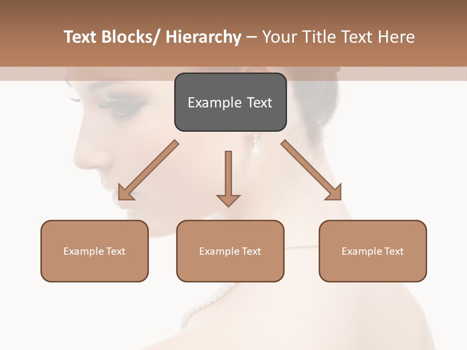 Attractive Girl Makeup PowerPoint Template