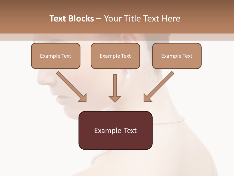 Attractive Girl Makeup PowerPoint Template