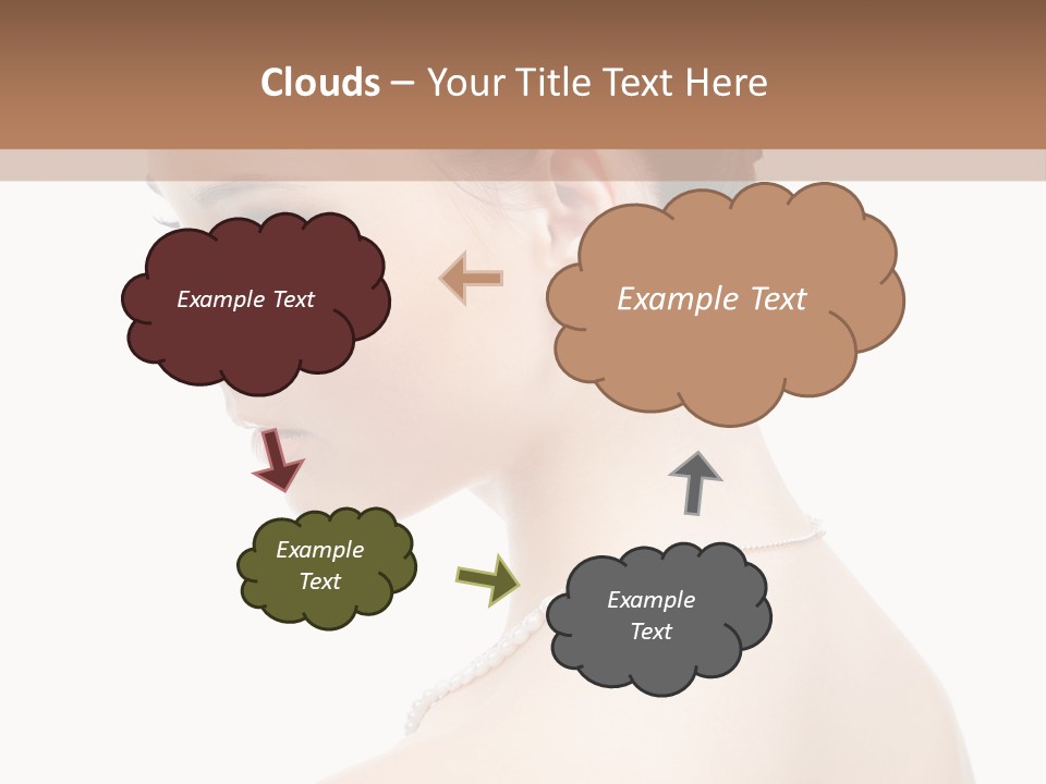 Attractive Girl Makeup PowerPoint Template