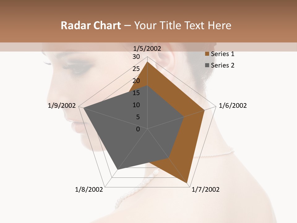 Attractive Girl Makeup PowerPoint Template