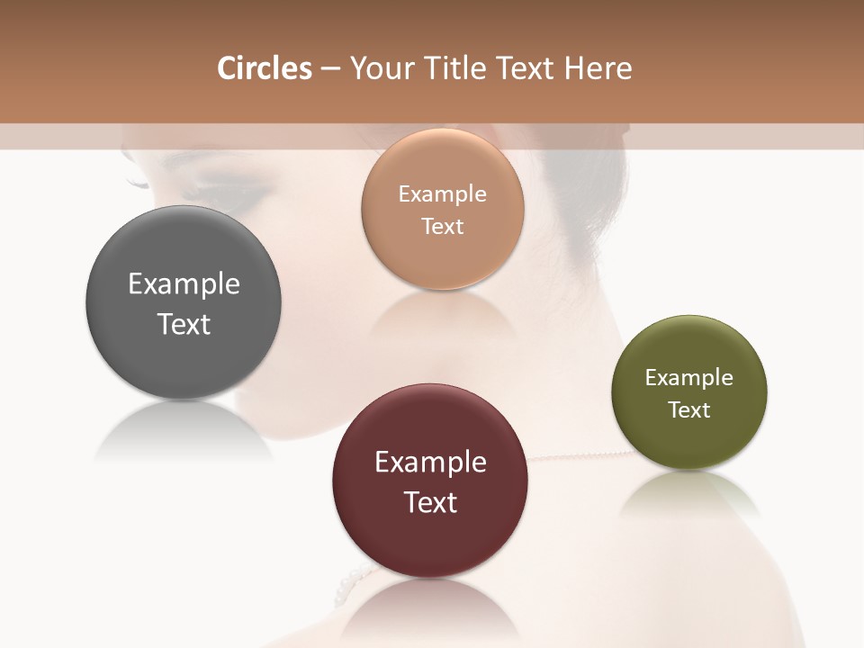 Attractive Girl Makeup PowerPoint Template