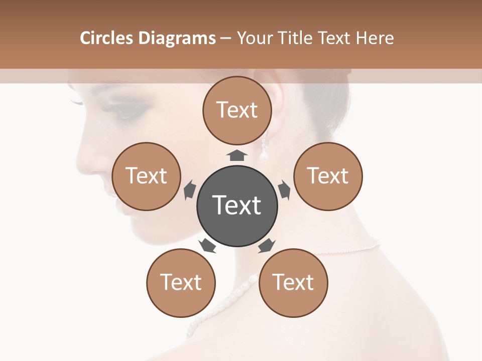 Attractive Girl Makeup PowerPoint Template