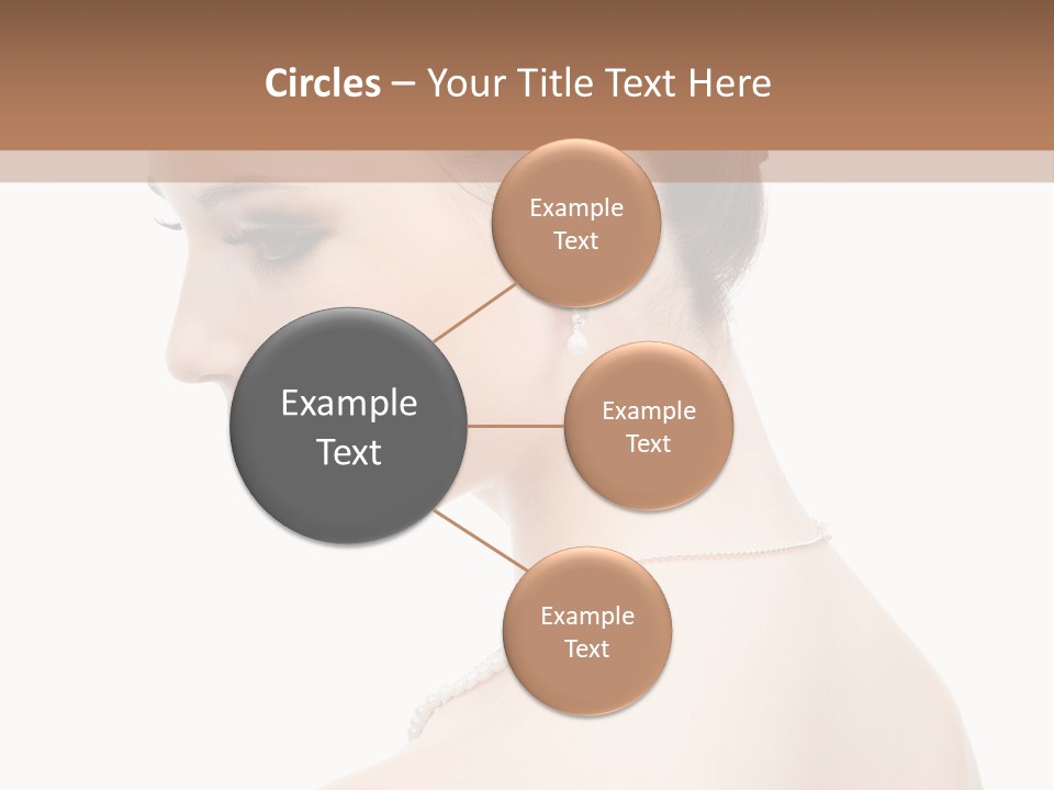 Attractive Girl Makeup PowerPoint Template