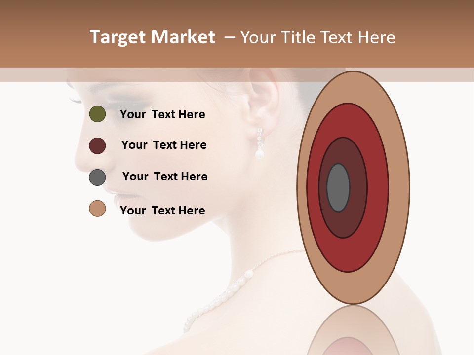 Attractive Girl Makeup PowerPoint Template