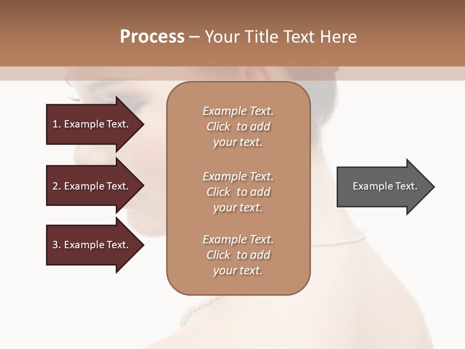 Attractive Girl Makeup PowerPoint Template