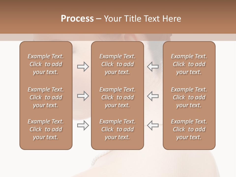 Attractive Girl Makeup PowerPoint Template