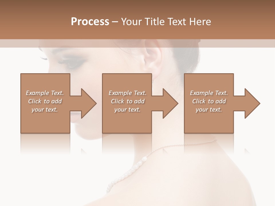 Attractive Girl Makeup PowerPoint Template