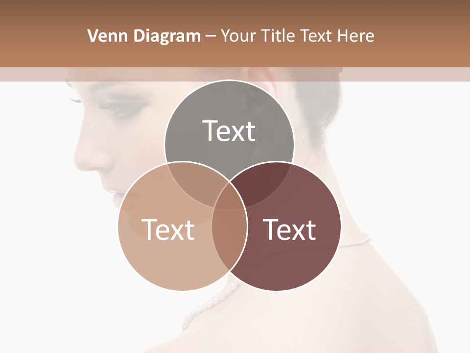 Attractive Girl Makeup PowerPoint Template