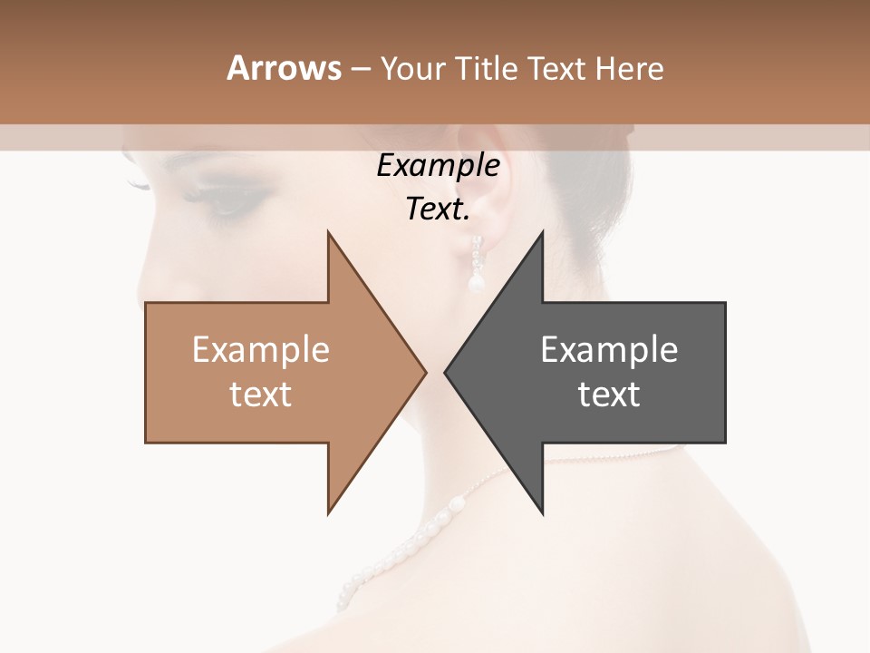 Attractive Girl Makeup PowerPoint Template