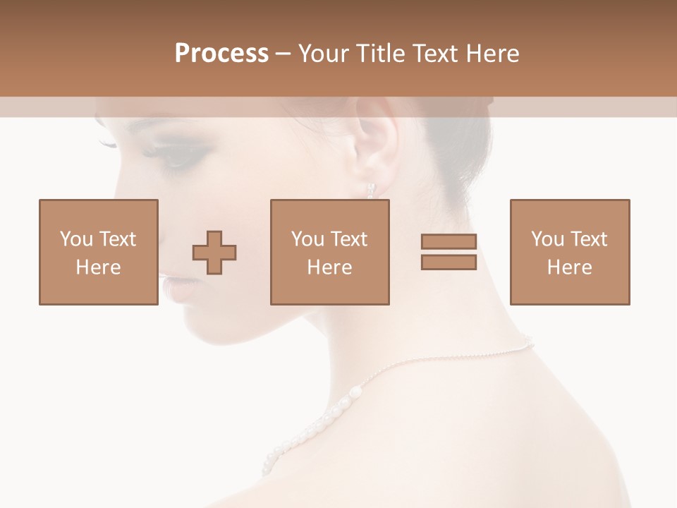 Attractive Girl Makeup PowerPoint Template