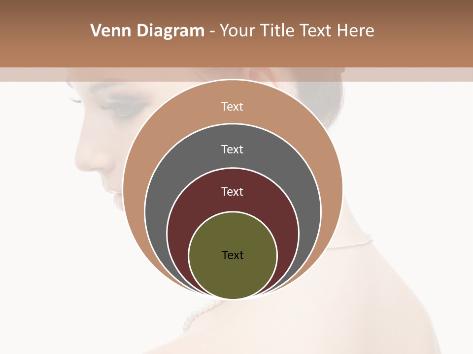 Attractive Girl Makeup PowerPoint Template