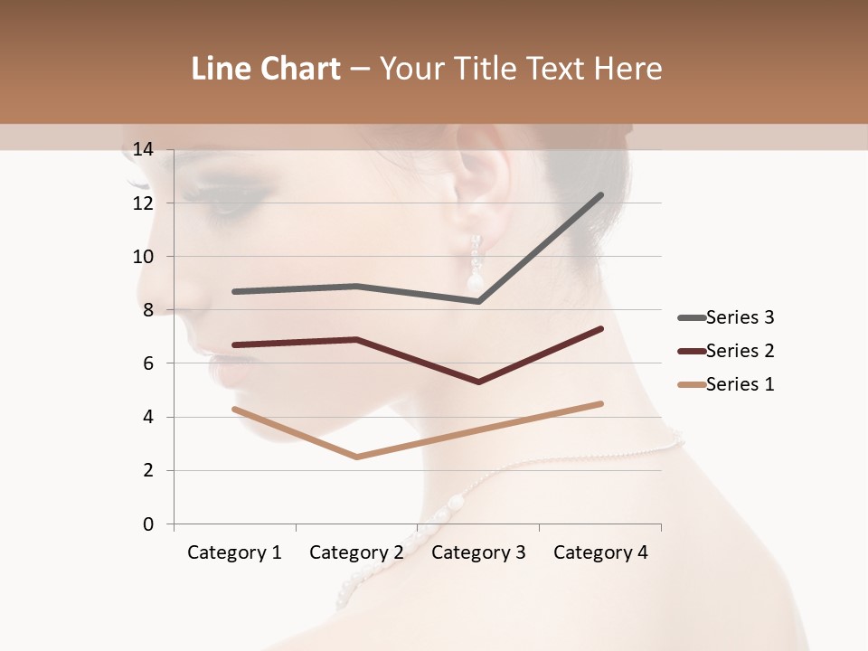 Attractive Girl Makeup PowerPoint Template