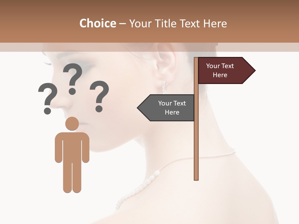 Attractive Girl Makeup PowerPoint Template