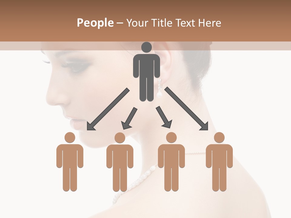 Attractive Girl Makeup PowerPoint Template