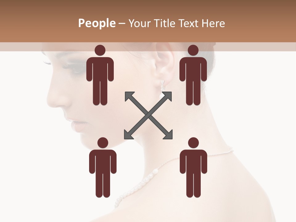 Attractive Girl Makeup PowerPoint Template