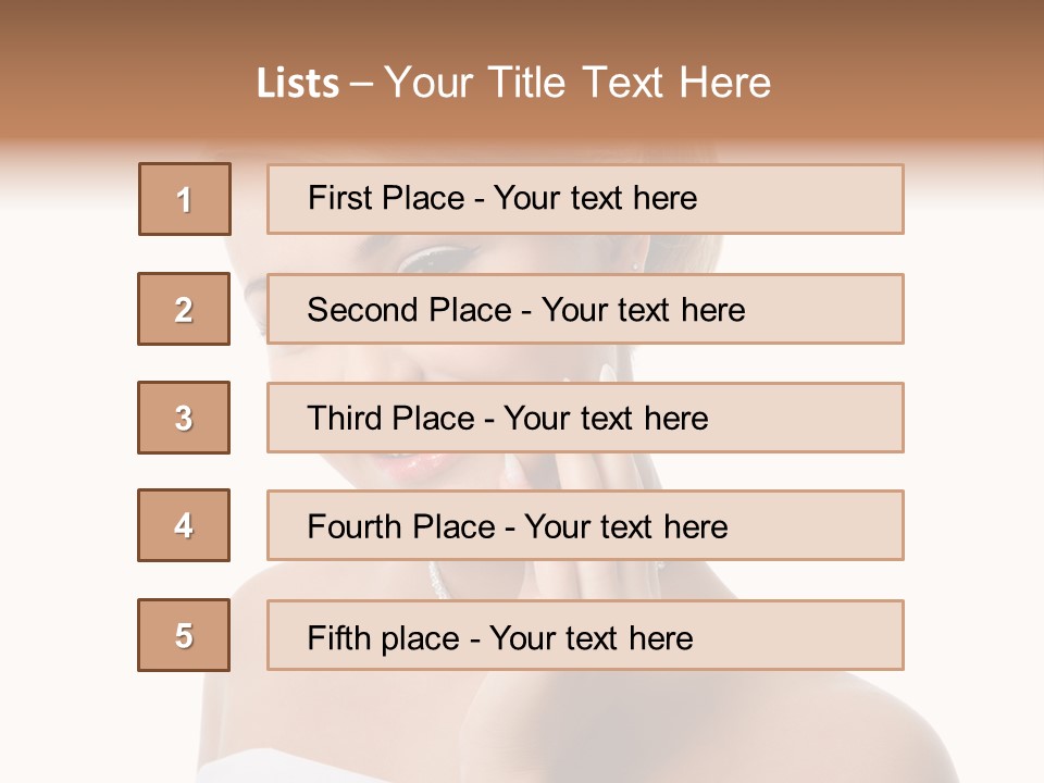 Hand Hair Skin PowerPoint Template