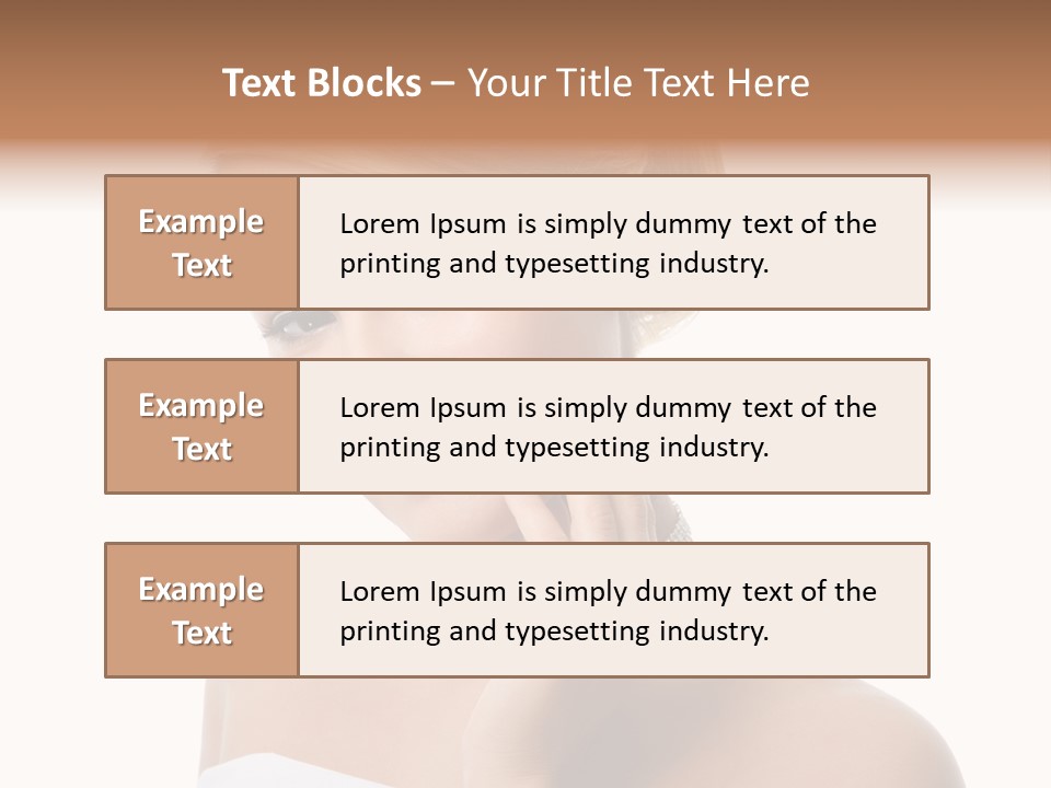 Hand Hair Skin PowerPoint Template