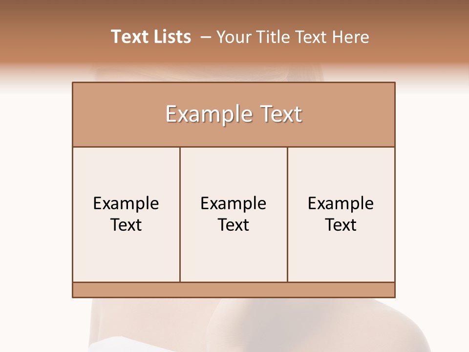 Hand Hair Skin PowerPoint Template