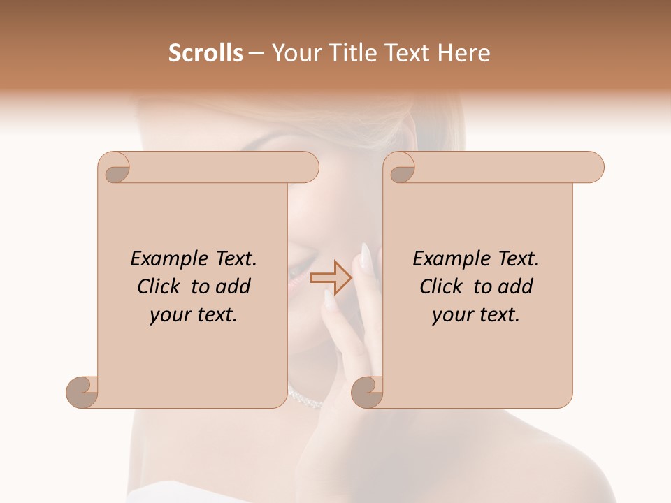 Hand Hair Skin PowerPoint Template