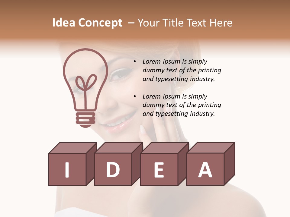 Hand Hair Skin PowerPoint Template