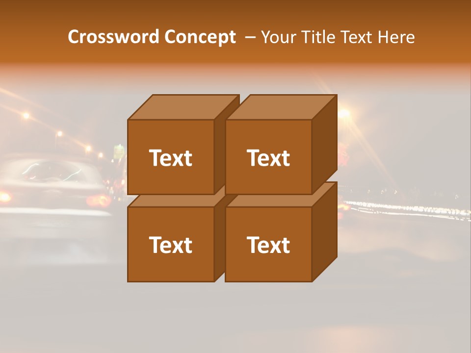 Speedy Automobile Curve PowerPoint Template
