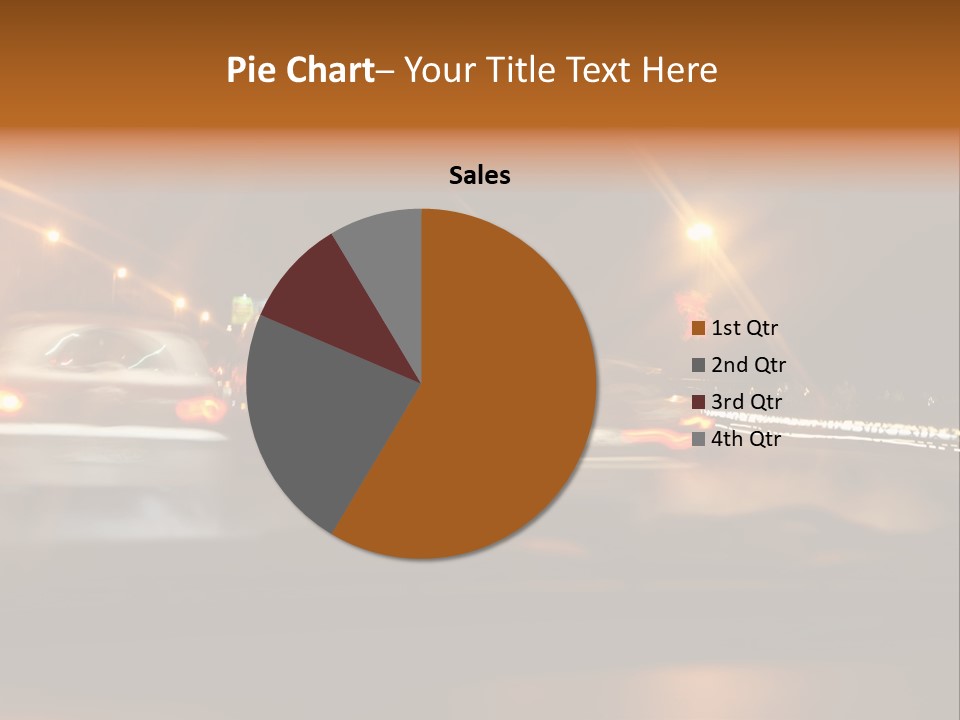 Speedy Automobile Curve PowerPoint Template