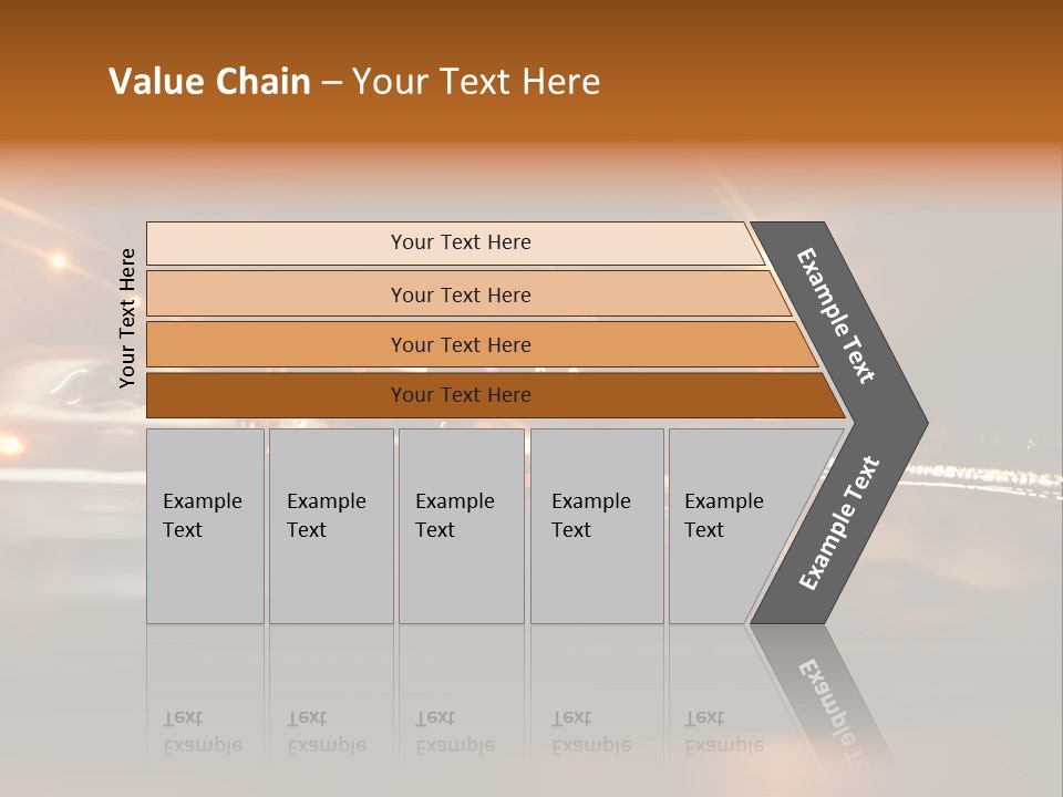 Speedy Automobile Curve PowerPoint Template