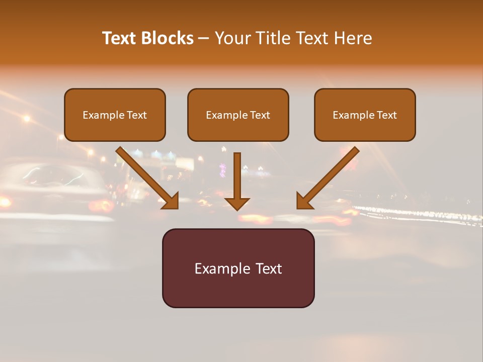 Speedy Automobile Curve PowerPoint Template